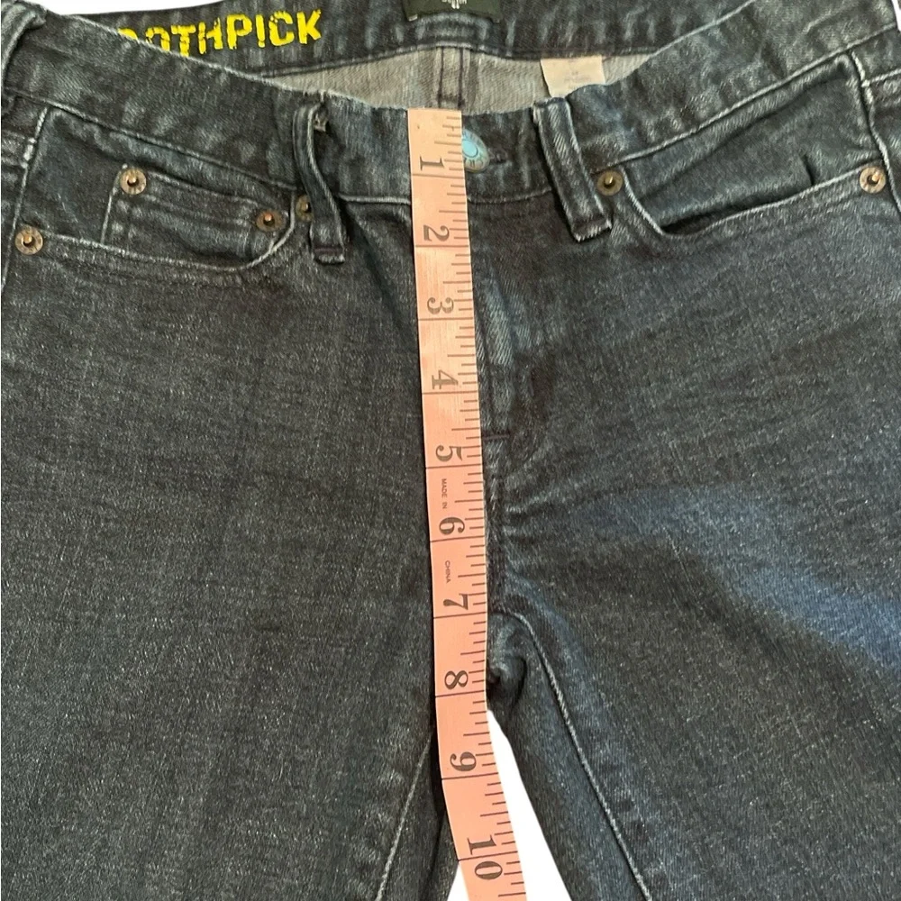 J. Crew Toothpick Dark Blue Skinny Jeans Size 26